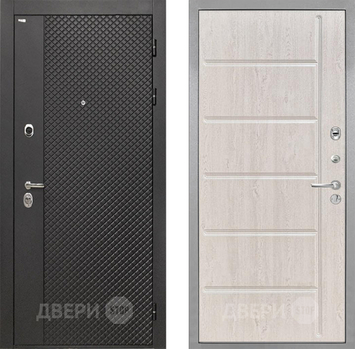 Дверь Интекрон (INTECRON) Олимпия Black 4К ФЛ-102 Сосна белая в Зеленоград