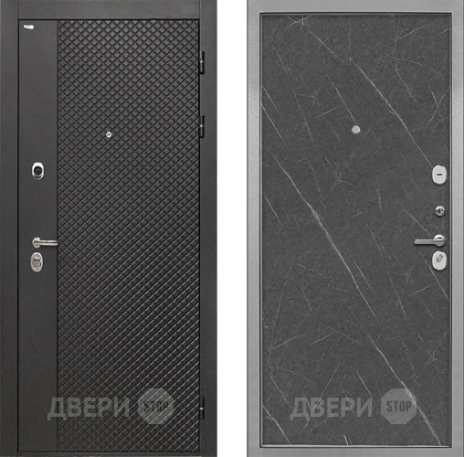 Дверь Интекрон (INTECRON) Олимпия Black 4К Гладкая Гранит лава оникс в Зеленоград