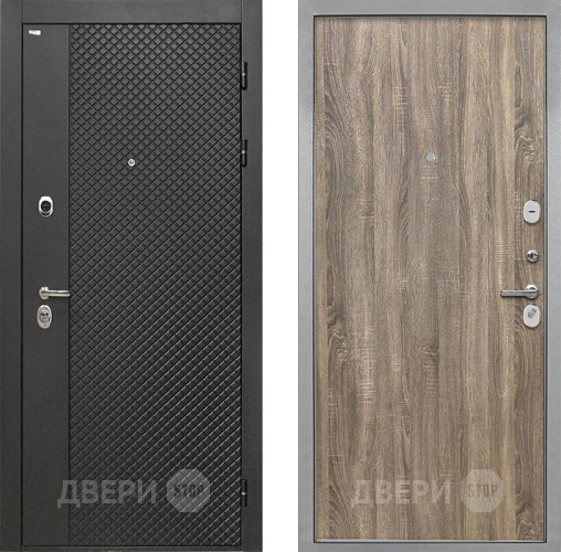 Дверь Интекрон (INTECRON) Олимпия Black 4К Гладкая Дуб турин в Зеленоград
