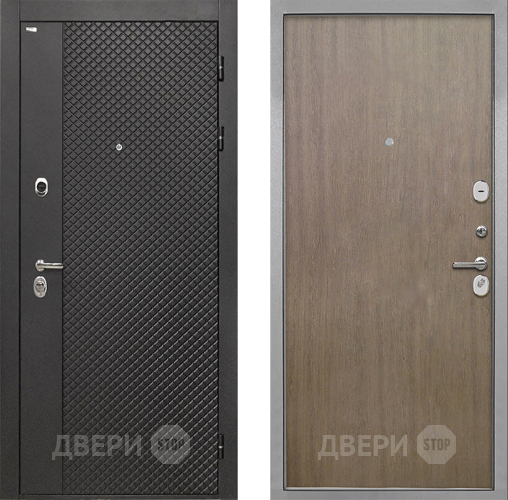 Дверь Интекрон (INTECRON) Олимпия Black 4К Гладкая шпон Венге коричневый в Зеленоград