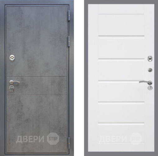 Дверь Рекс (REX) ФЛ-290 Сити Белый ясень в Зеленоград