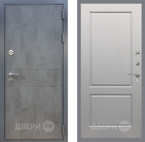 Дверь Рекс (REX) ФЛ-290 FL-117 Грей софт в Зеленоград