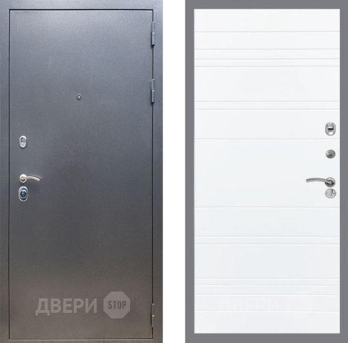 Дверь Рекс (REX) 11 Line Силк Сноу в Зеленоград