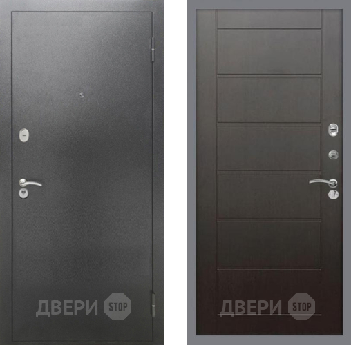 Дверь Рекс (REX) 2А Серебро Антик Сити Венге в Зеленоград