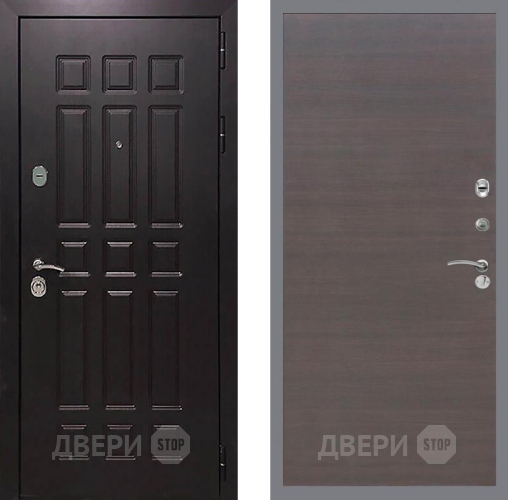 Входная металлическая Дверь Рекс (REX) 8 GL венге поперечный в Зеленоград
