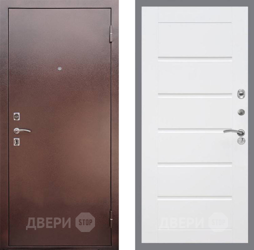 Входная металлическая Дверь Рекс (REX) 1 Сити Белый ясень в Зеленоград