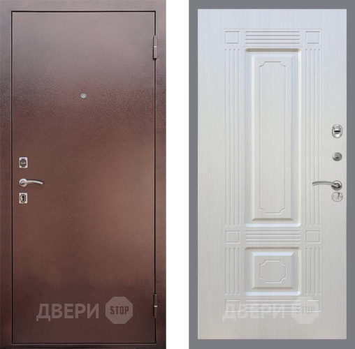Входная металлическая Дверь Рекс (REX) 1 FL-2 Лиственница беж в Зеленоград