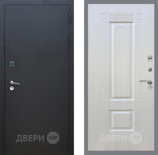 Дверь Рекс (REX) 1A Черный Муар FL-2 Лиственница беж в Зеленоград