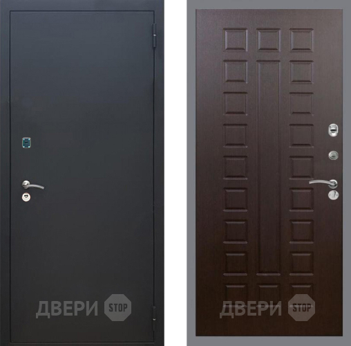 Дверь Рекс (REX) 1A Черный Муар FL-183 Венге в Зеленоград