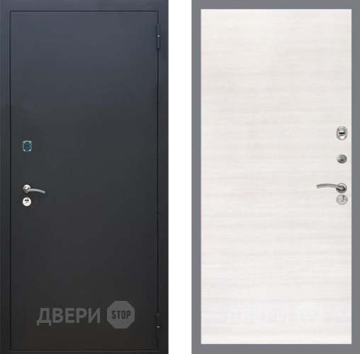 Дверь Рекс (REX) 1A Черный Муар GL Акация в Зеленоград
