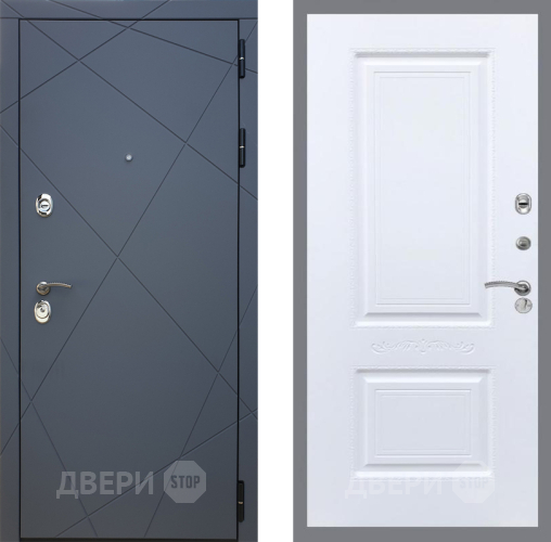 Дверь Рекс (REX) 13 Силк Титан Смальта Силк Сноу в Зеленоград