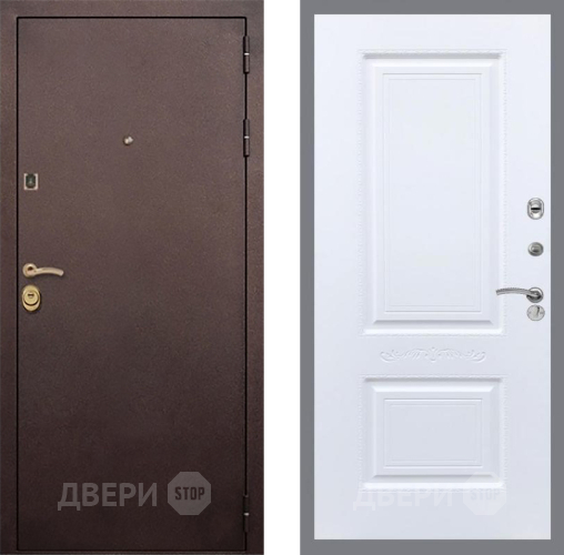 Входная металлическая Дверь Рекс (REX) Лайт 3К Смальта Силк Сноу в Зеленоград