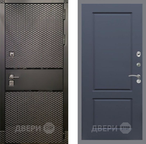 Дверь Рекс (REX) 15 Черный Кварц FL-117 Силк титан в Зеленоград
