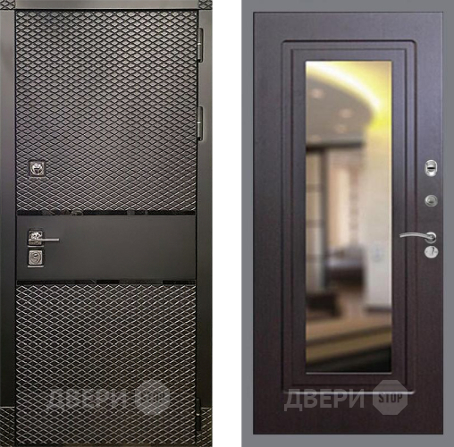 Дверь Рекс (REX) 15 Черный Кварц FLZ-120 Венге в Зеленоград
