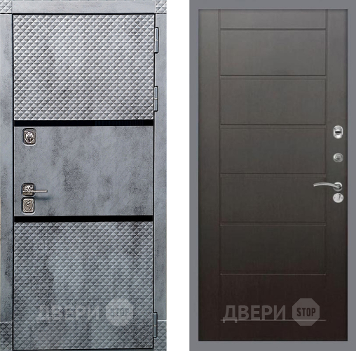 Дверь Рекс (REX) 15 Бетон Темный Сити Венге в Зеленоград