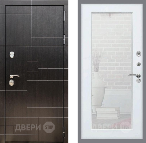 Дверь Рекс (REX) 20 Зеркало Пастораль Белый ясень в Зеленоград