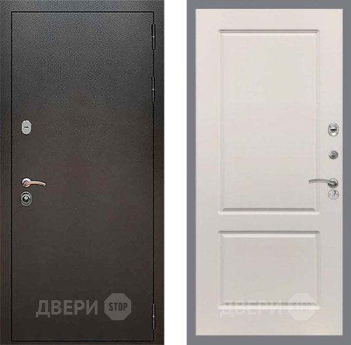 Входная металлическая Дверь Рекс (REX) 5 Серебро Антик FL-117 Шампань в Зеленоград