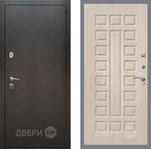 Дверь Рекс (REX) 5 Серебро Антик FL-183 Беленый дуб в Зеленоград