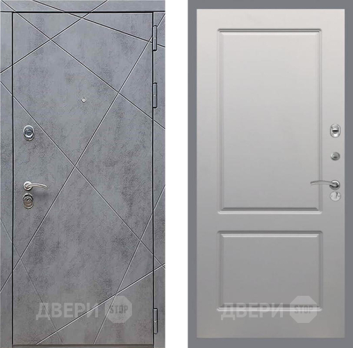Входная металлическая Дверь Рекс (REX) 13 Бетон Темный FL-117 Грей софт в Зеленоград