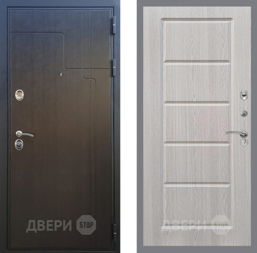 Входная металлическая Дверь Рекс (REX) Премиум-246 FL-39 Беленый дуб в Зеленоград