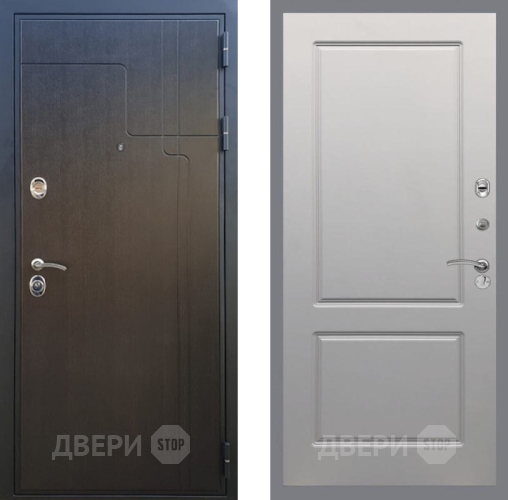Входная металлическая Дверь Рекс (REX) Премиум-246 FL-117 Грей софт в Зеленоград