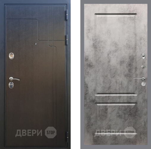 Дверь Рекс (REX) Премиум-246 FL-117 Бетон темный в Зеленоград