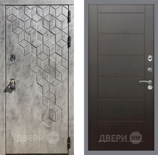 Входная металлическая Дверь Рекс (REX) 23 Сити Венге в Зеленоград