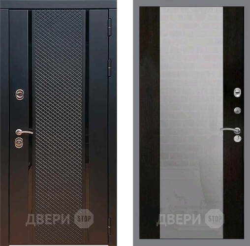 Дверь Рекс (REX) 25 СБ-16 Зеркало Венге в Зеленоград