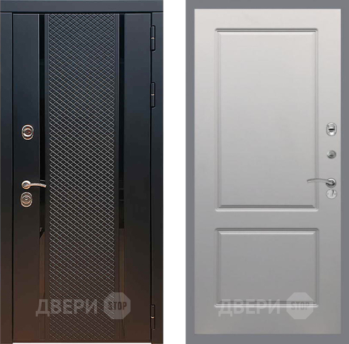 Входная металлическая Дверь Рекс (REX) 25 FL-117 Грей софт в Зеленоград