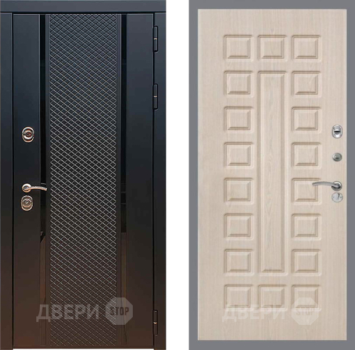 Входная металлическая Дверь Рекс (REX) 25 FL-183 Беленый дуб в Зеленоград