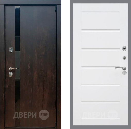 Входная металлическая Дверь Рекс (REX) 26 Сити Белый ясень в Зеленоград