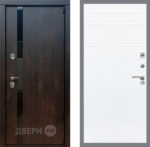 Дверь Рекс (REX) 26 Line Силк Сноу в Зеленоград