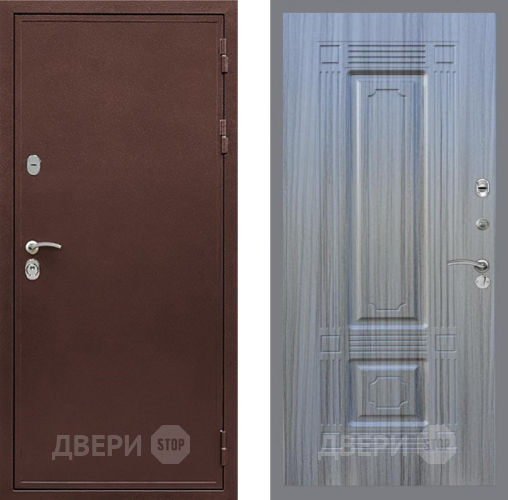 Дверь Рекс (REX) 5 металл 3 мм FL-2 Сандал грей в Зеленоград