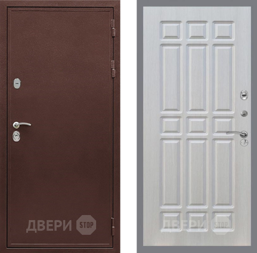 Дверь Рекс (REX) 5 металл 3 мм FL-33 Лиственница беж в Зеленоград