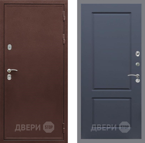 Входная металлическая Дверь Рекс (REX) 5 металл 3 мм FL-117 Силк титан в Зеленоград
