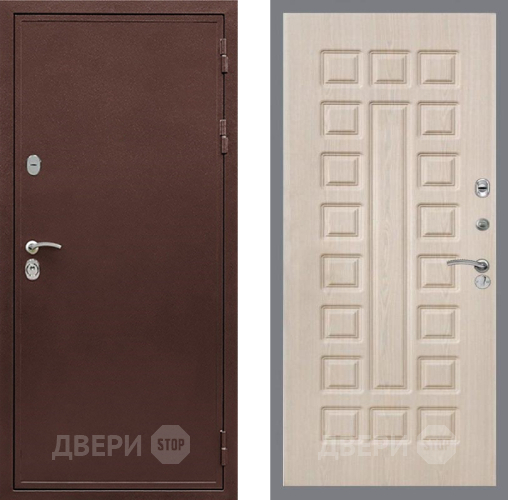 Входная металлическая Дверь Рекс (REX) 5 металл 3 мм FL-183 Беленый дуб в Зеленоград