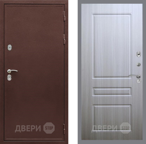 Входная металлическая Дверь Рекс (REX) 5 металл 3 мм FL-243 Сандал белый в Зеленоград